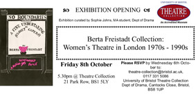 Berta Freistadt Exhibition Poster